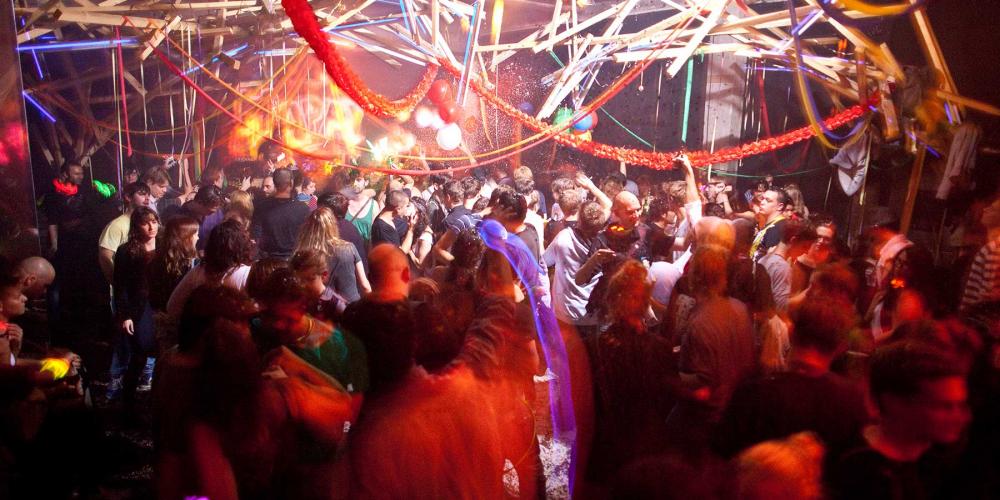 Rave Club in Berlin, from the Series Maria 2009-2011, Copyright: Ben de Biel.